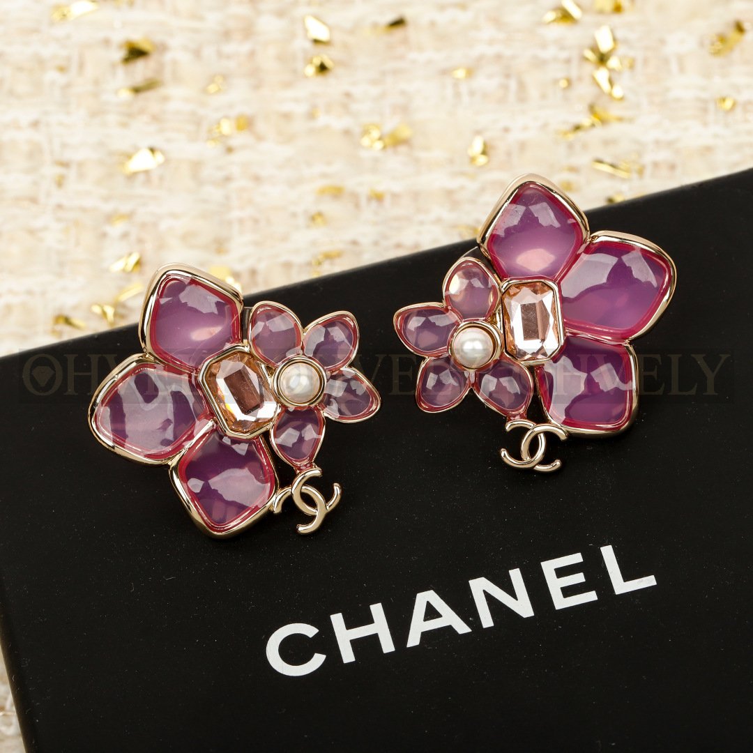 샤넬 CHANEL 크루즈 컬렉션 플라워 모티프 이어링 상품 썸네일