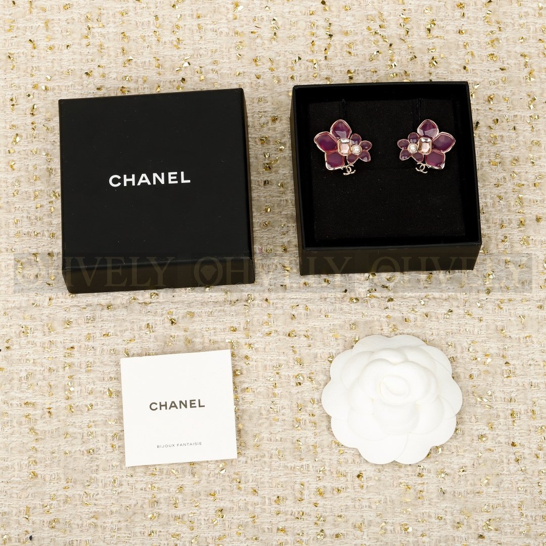 샤넬 CHANEL 크루즈 컬렉션 플라워 모티프 이어링 상품 썸네일