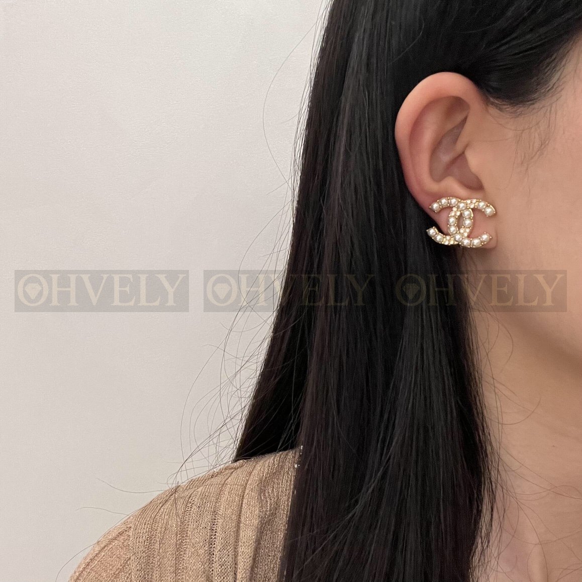 샤넬 CHANEL CC 로고 커스텀 주얼리 이어링 상품 썸네일