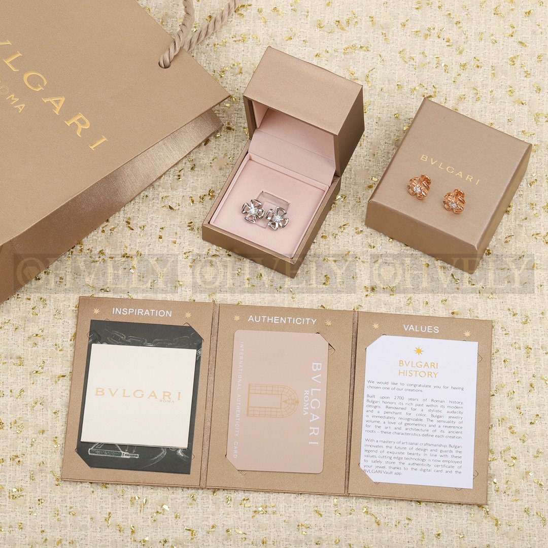 불가리 BVLGARI 피오레버 이어링 (실버) 상품 썸네일