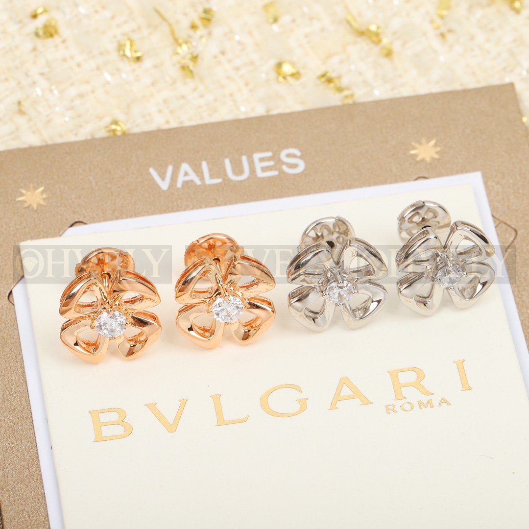 불가리 BVLGARI 피오레버 이어링 (실버) 상품 썸네일