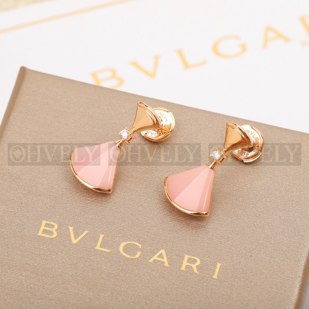 불가리 BVLGARI 디바스 드림 이어링 (V금장/핑크) 상품 썸네일