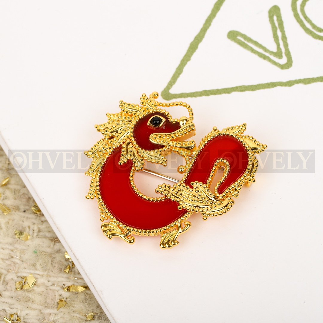 반클리프 아펠 Van Cleef & Arpels 럭키 애니멀 드래곤 클립 상품 썸네일