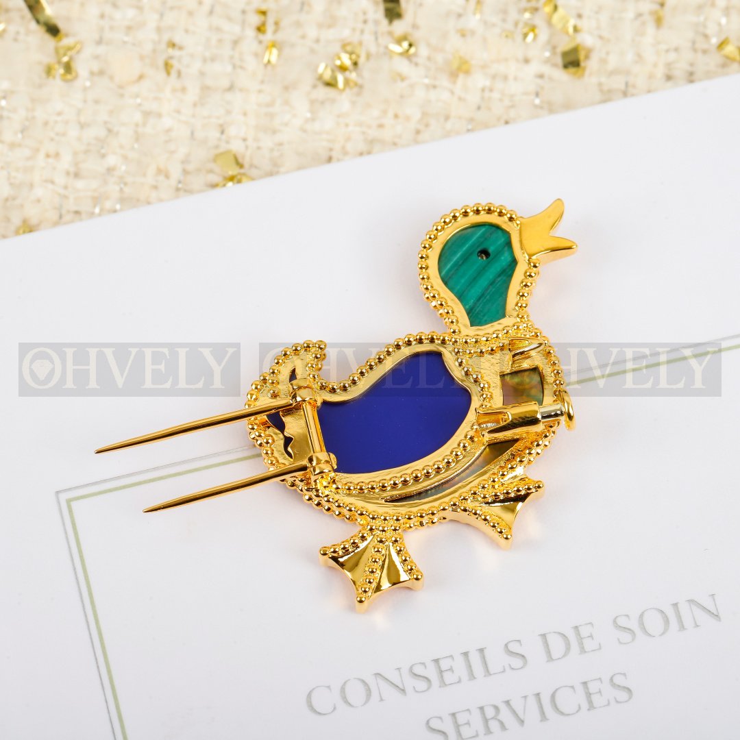 반클리프 아펠 Van Cleef & Arpels 럭키 애니멀즈 까나르 클립 상품 썸네일