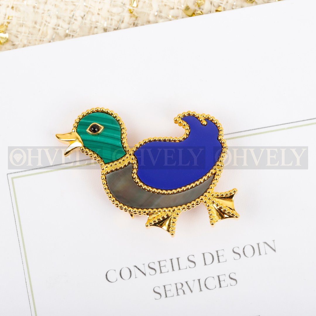 반클리프 아펠 Van Cleef & Arpels 럭키 애니멀즈 까나르 클립 상품 썸네일