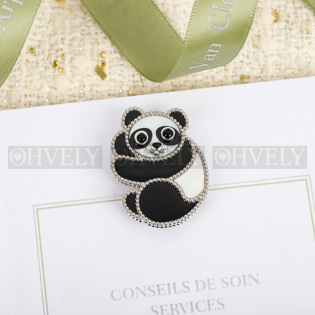 반클리프 아펠 Van Cleef & Arpels 럭키 애니멀 판다 클립 상품 썸네일