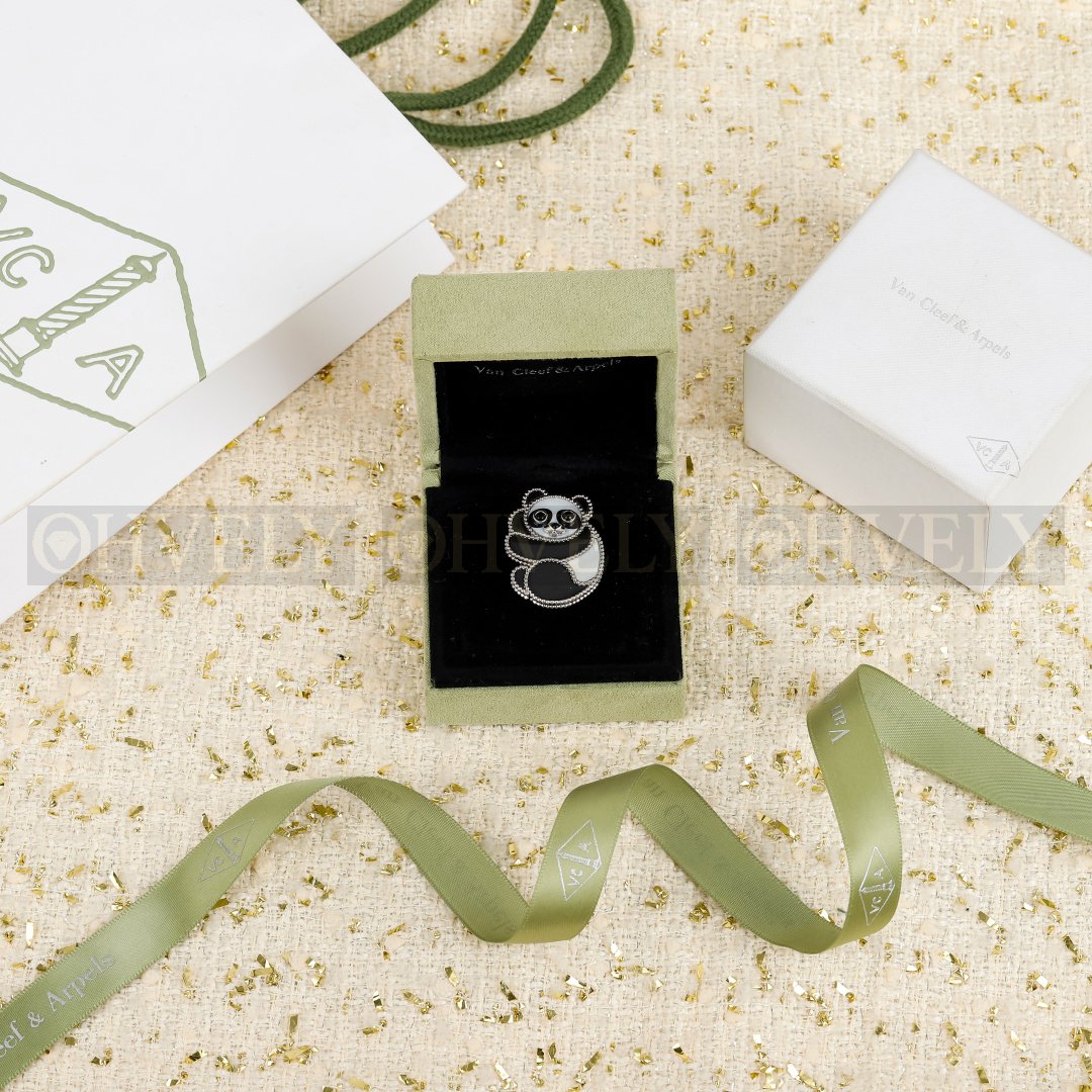 반클리프 아펠 Van Cleef & Arpels 럭키 애니멀 판다 클립 상품 썸네일