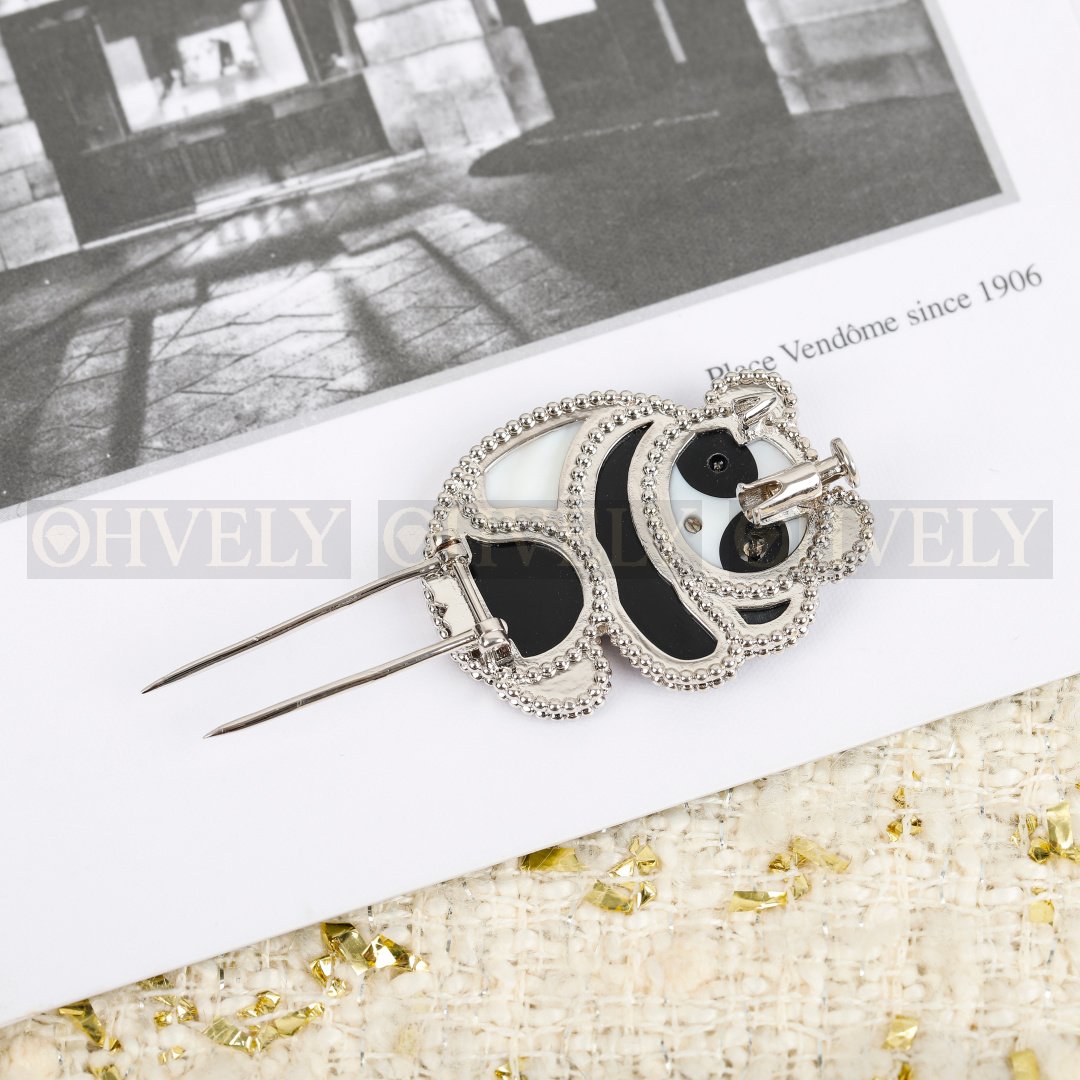 반클리프 아펠 Van Cleef & Arpels 럭키 애니멀 판다 클립 상품 썸네일