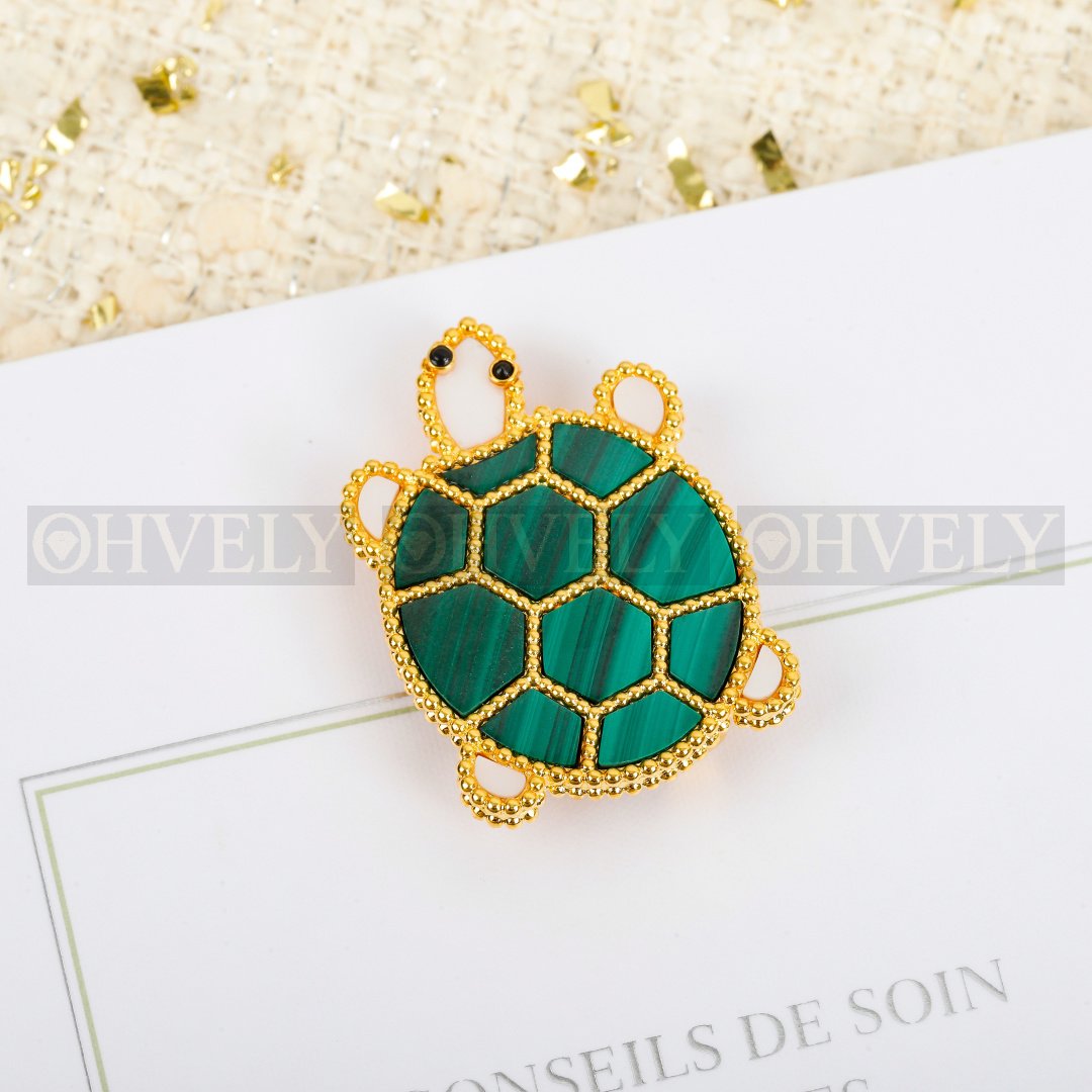 반클리프 아펠 Van Cleef & Arpels 럭키 애니멀즈 까나르 클립
