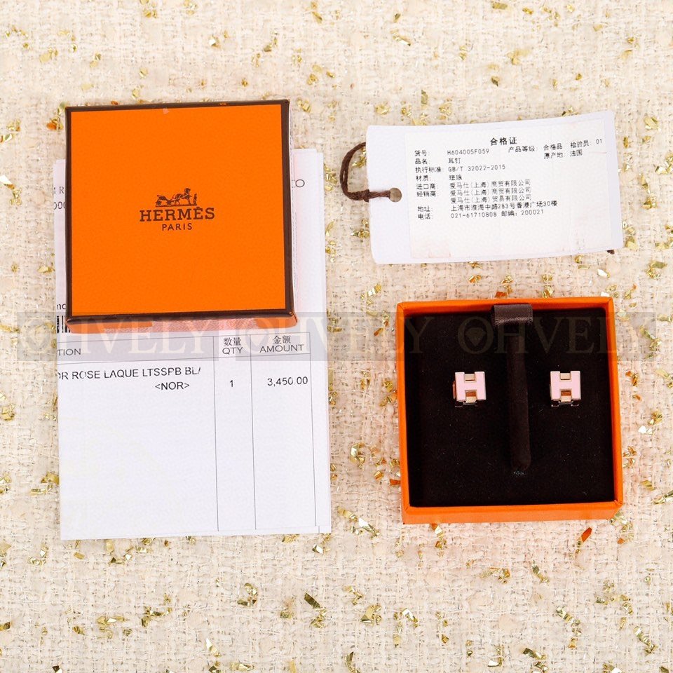 에르메스 Hermès 카쥬 드 아슈 Cage d'H 이어링 상품 썸네일