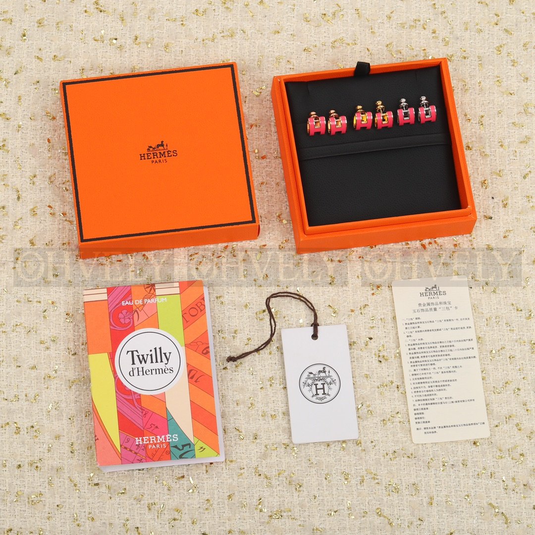 에르메스 Hermès 팝아슈 Pop H 이어링 (골드) 상품 썸네일