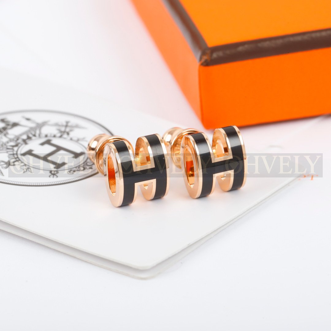 에르메스 Hermès 팝아슈 Pop H 이어링 로즈골드 상품 썸네일