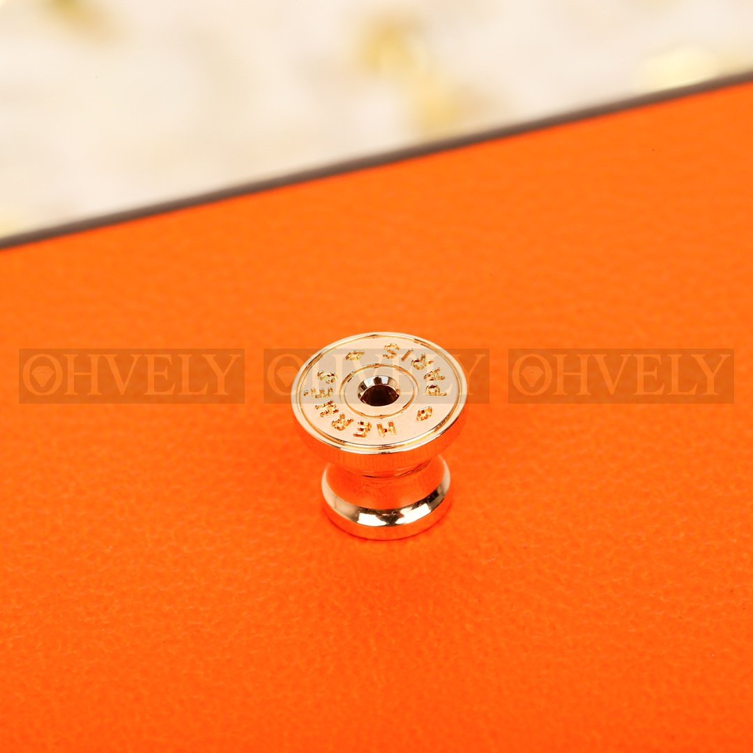 에르메스 Hermès 미니 마이옹 샹달 Mini Maillon Chaine d'Ancre 이어링 로즈골드 상품 썸네일