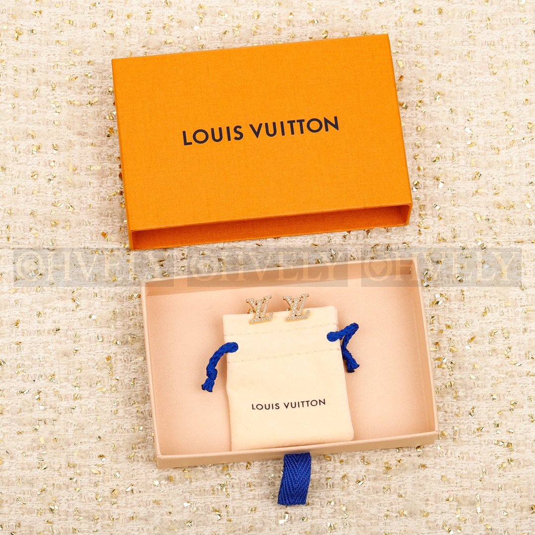 루이비통 Louis Vuitton 북클 드레이유 LV 아이코닉 에나멜 이어링 (펄) 상품 썸네일