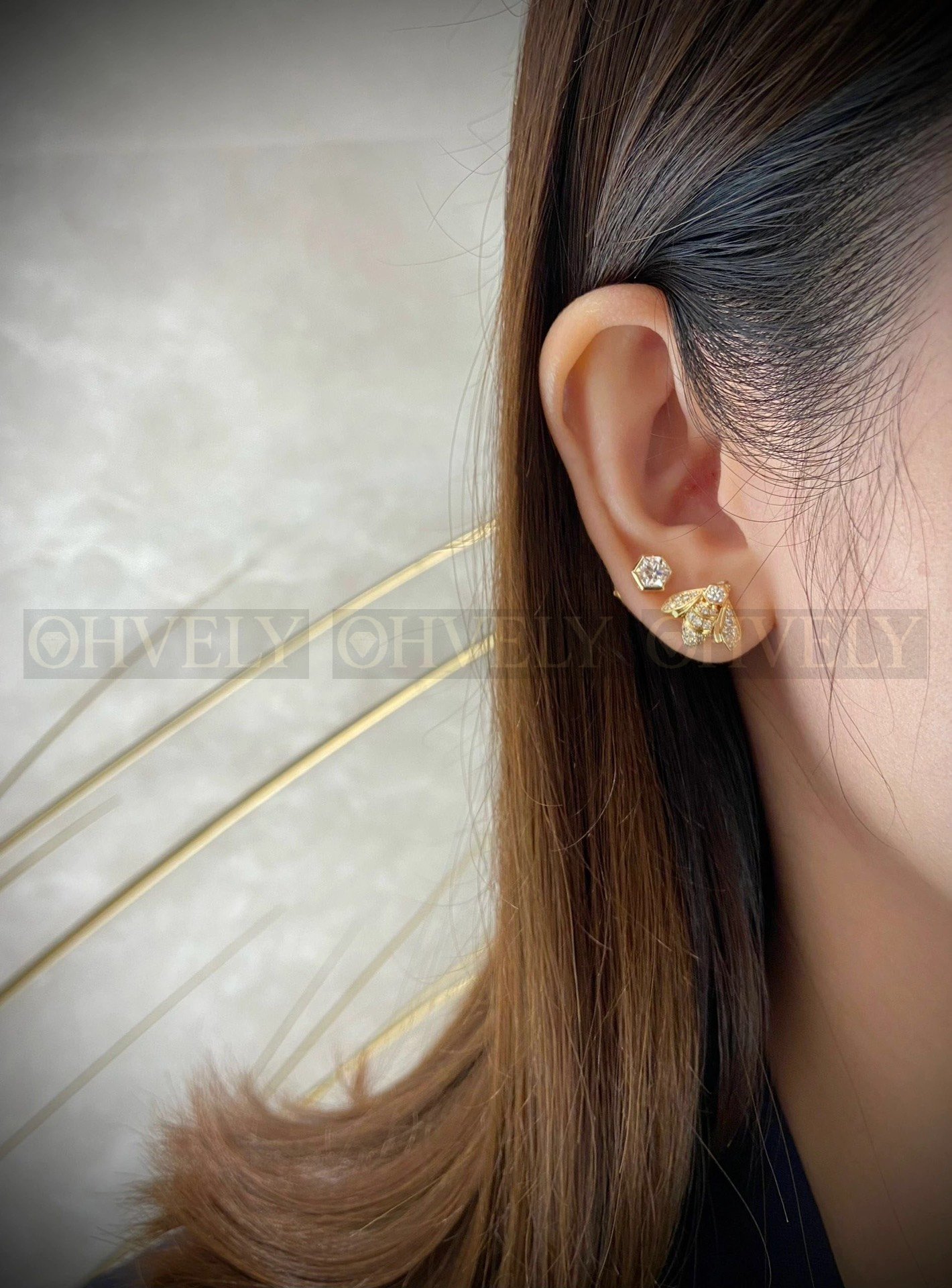 쇼메 Chaumet 비 드 쇼메 이어링 로즈 골드 상품 썸네일