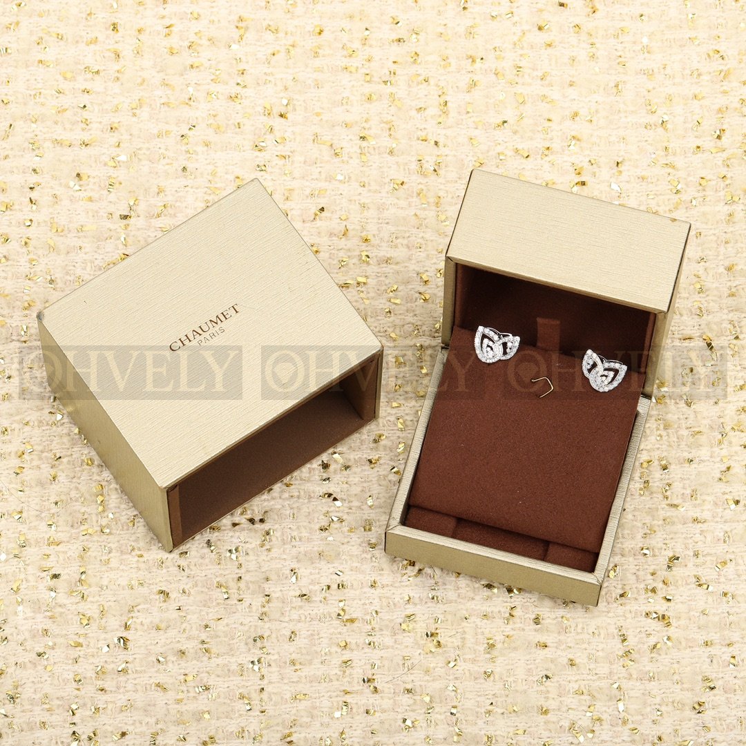 쇼메 Chaumet 조세핀 듀오 에떼르널 이어링 화이트 골드 다이아몬드 상품 썸네일