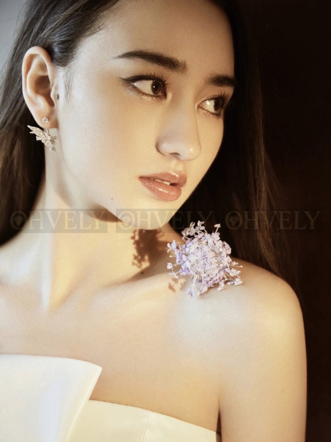 쇼메 Chaumet 로리에 이어링 화이트 골드 다이아몬드 상품 썸네일