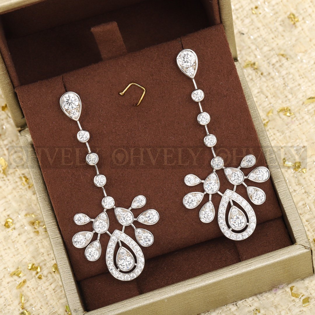 쇼메 Chaumet 조세핀 아그레뜨 임페리얼 이어링 화이트 골드 다이아몬드 상품 썸네일