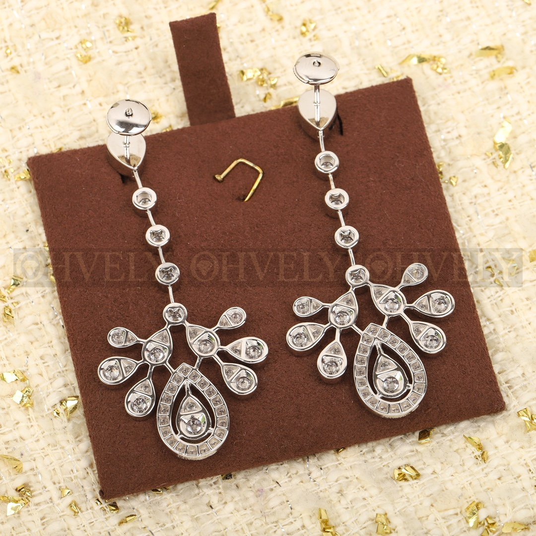 쇼메 Chaumet 조세핀 아그레뜨 임페리얼 이어링 화이트 골드 다이아몬드 상품 썸네일