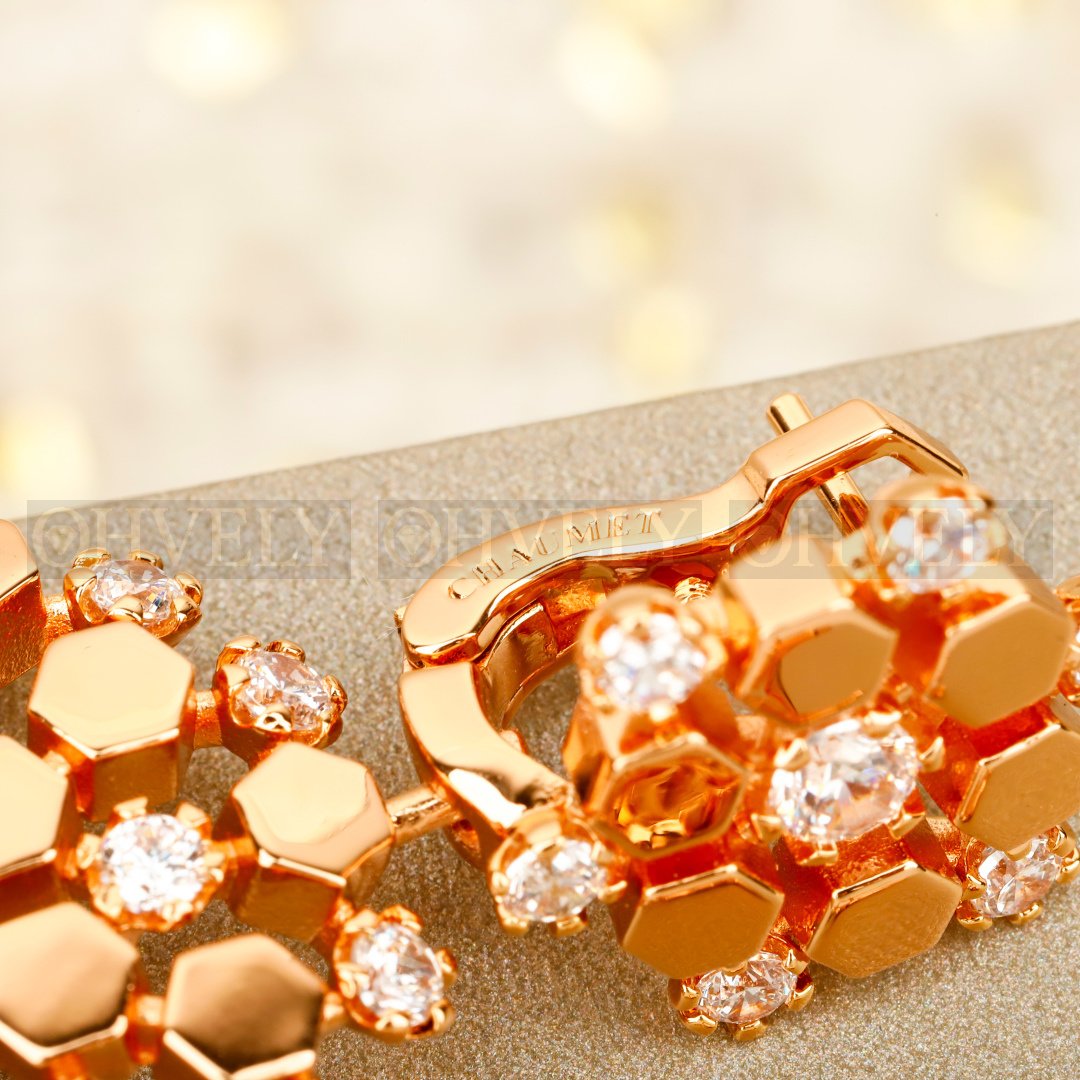 쇼메 Chaumet 비 드 쇼메 이어링 핑크 골드 상품 썸네일
