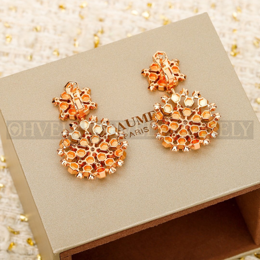 쇼메 Chaumet 비 드 쇼메 이어링 핑크 골드 상품 썸네일