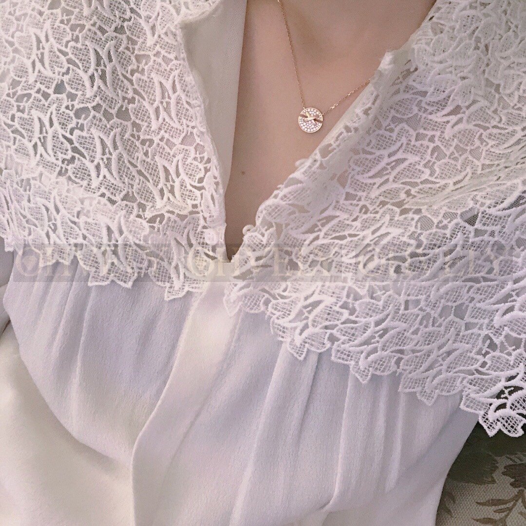 쇼메 Chaumet 주 드 리앙 하모니 펜던트 다이아몬드 스몰 모델 핑크 골드 상품 썸네일