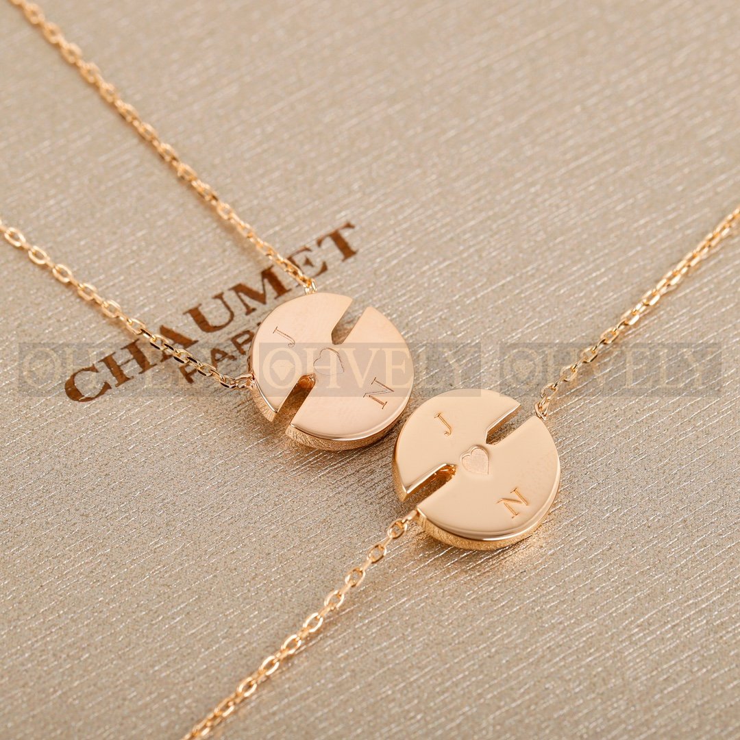 쇼메 Chaumet 주 드 리앙 하모니 펜던트 다이아몬드 스몰 모델 핑크 골드 상품 썸네일