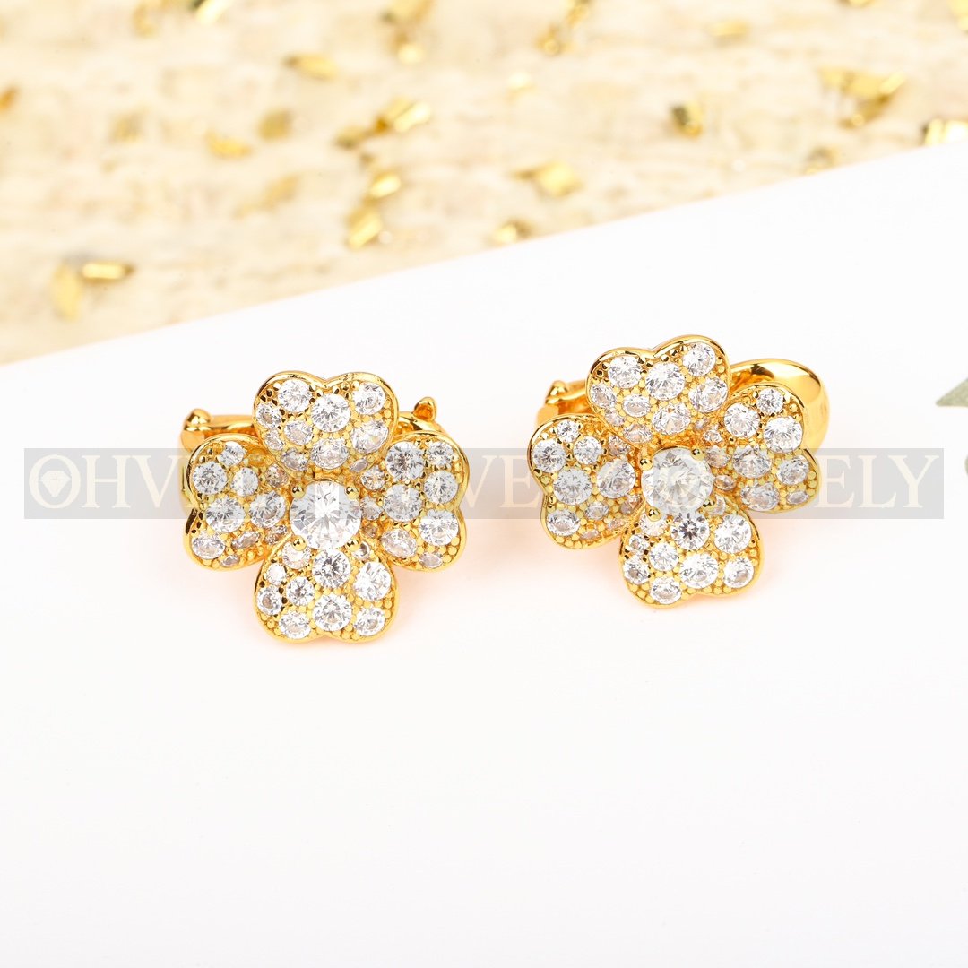 반클리프 아펠 Van Cleef & Arpels 빈티지 알함브라 이어링 ( 실버, 골드, 로즈골드 ) 상품 썸네일
