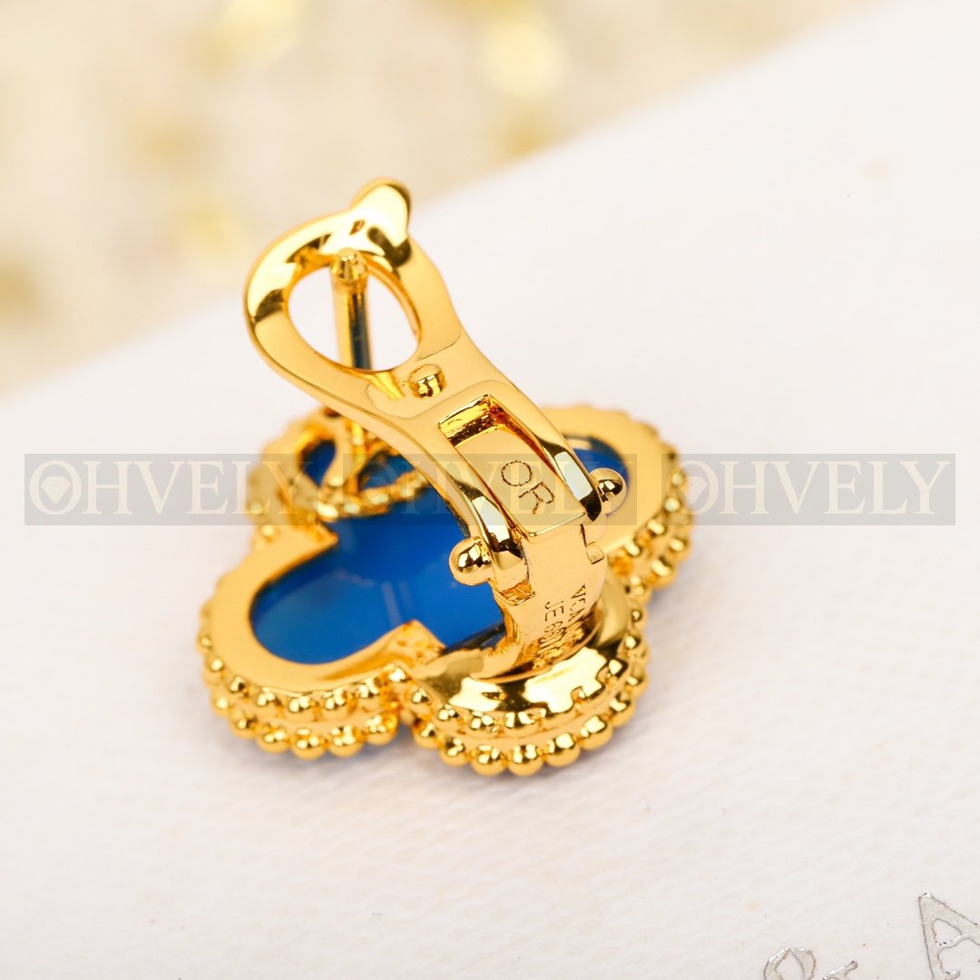 반클리프 아펠 Van Cleef & Arpels 스위트 알함브라 이어링 아게이트 상품 썸네일