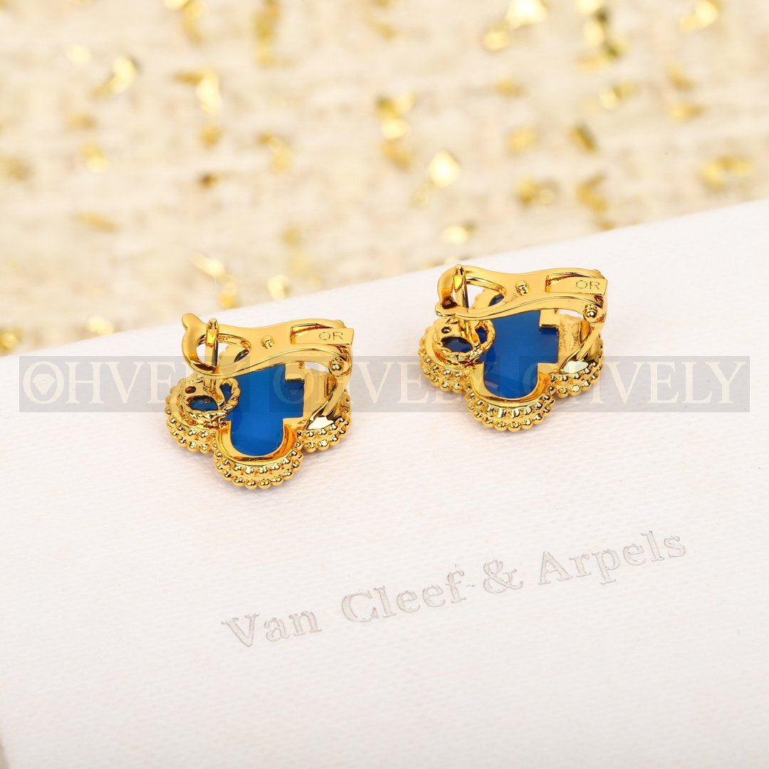 반클리프 아펠 Van Cleef & Arpels 스위트 알함브라 이어링 아게이트 상품 썸네일