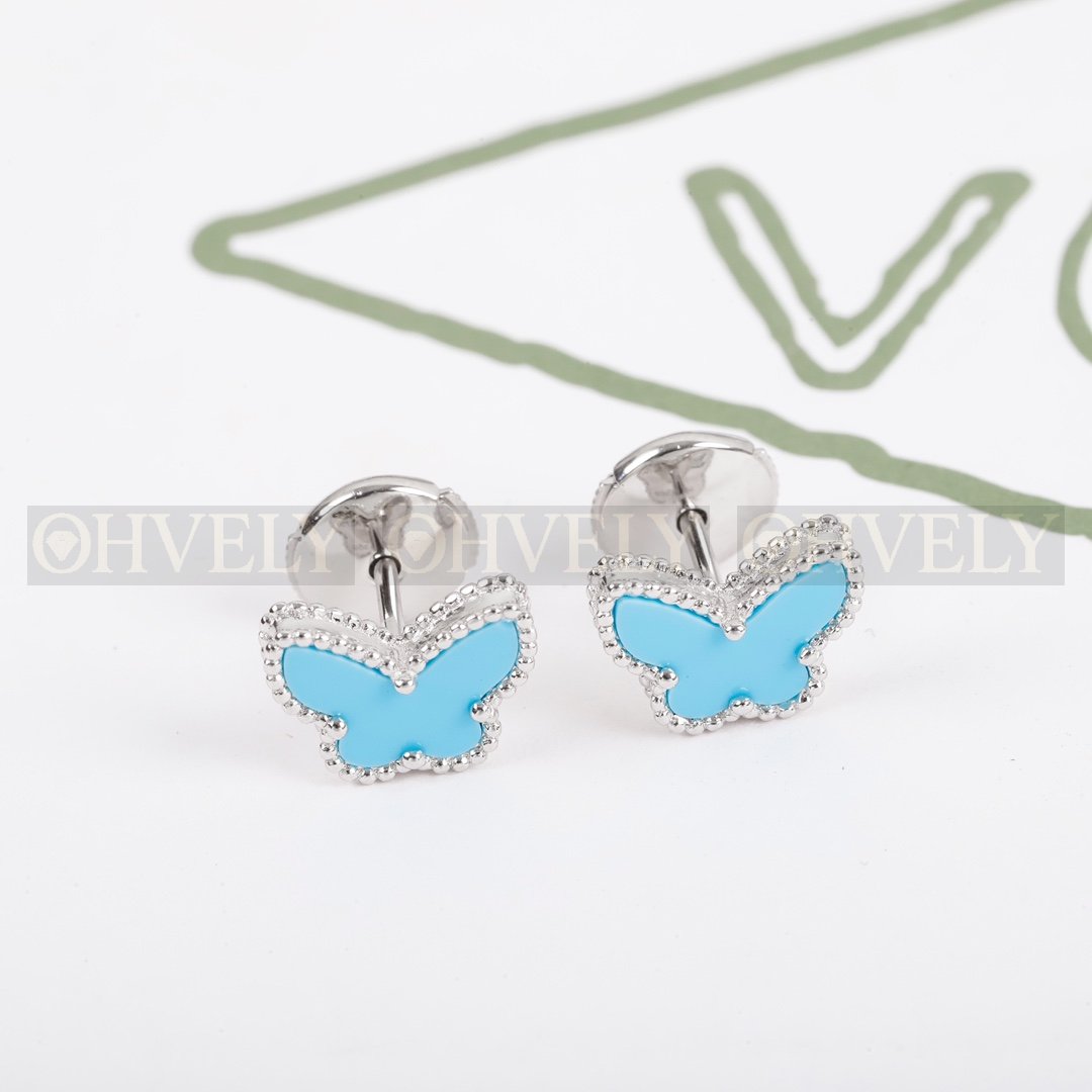 반클리프 아펠 Van Cleef & Arpels 투 버터플라이 ( 화이트 골드, 스카이 실버 ) 상품 썸네일