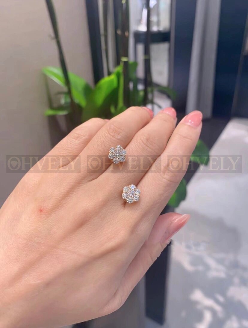 반클리프 아펠 Van Cleef & Arpels 플로레뜨 이어링 ( 실버 버전 ) 상품 썸네일