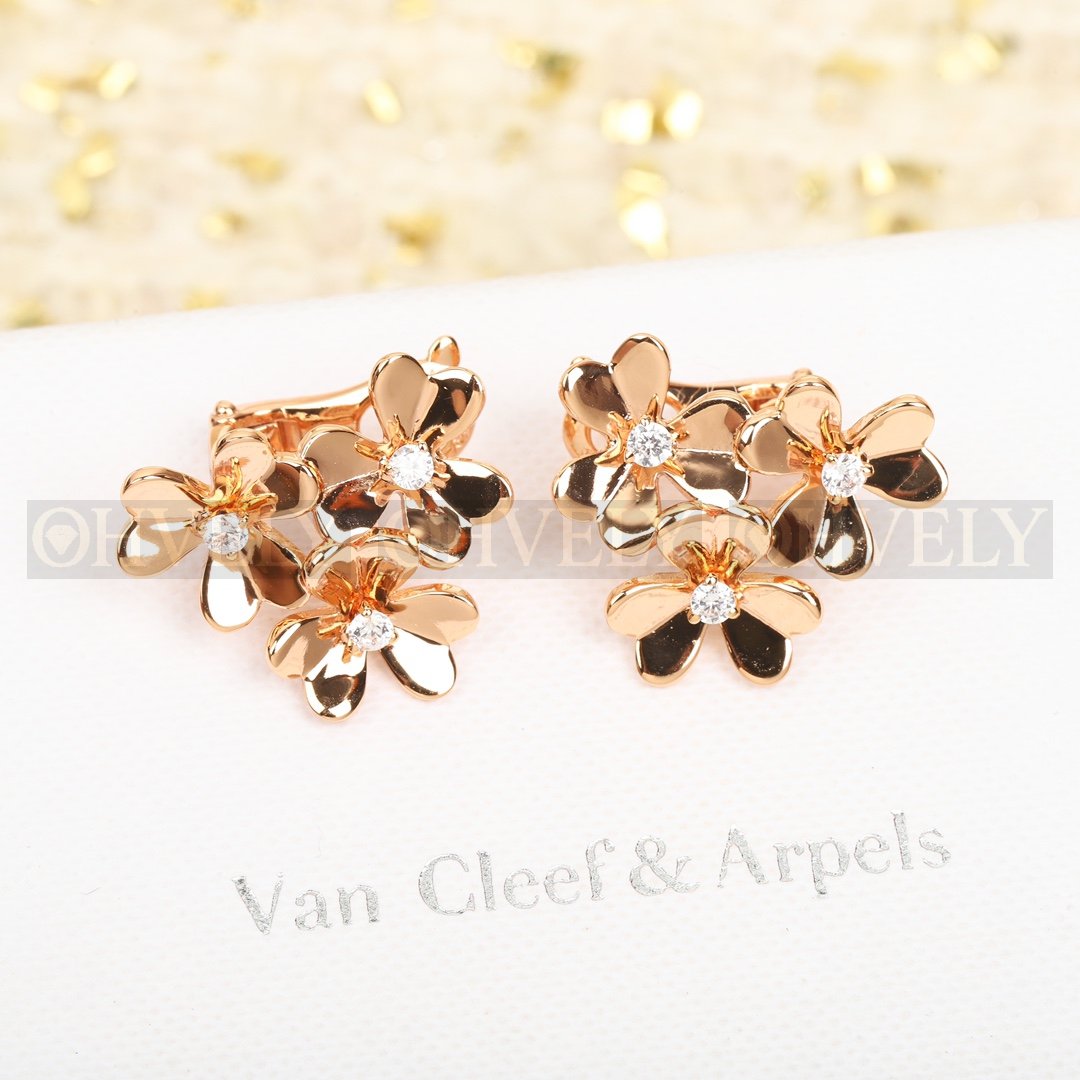 반클리프 아펠 Van Cleef & Arpels 프리볼(Frivole) 이어링 ( 로즈골드, 골드 ) 상품 썸네일