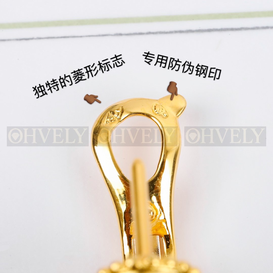 반클리프 아펠 Van Cleef & Arpels 럭키 알함브라 이어링 상품 썸네일