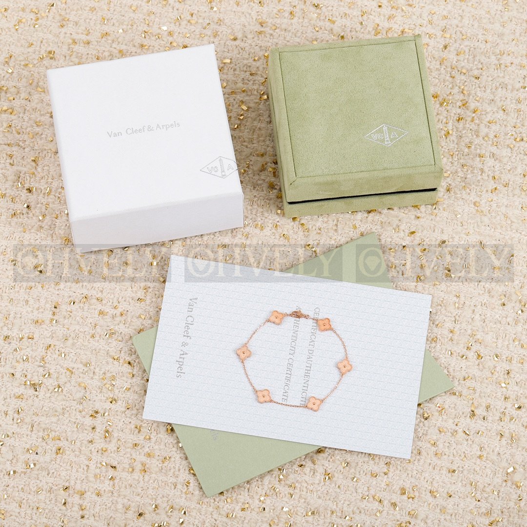 반클리프 아펠 Van Cleef & Arpels 빈티지 알함브라 브레이슬릿 ( 로즈골드 ) 상품 썸네일