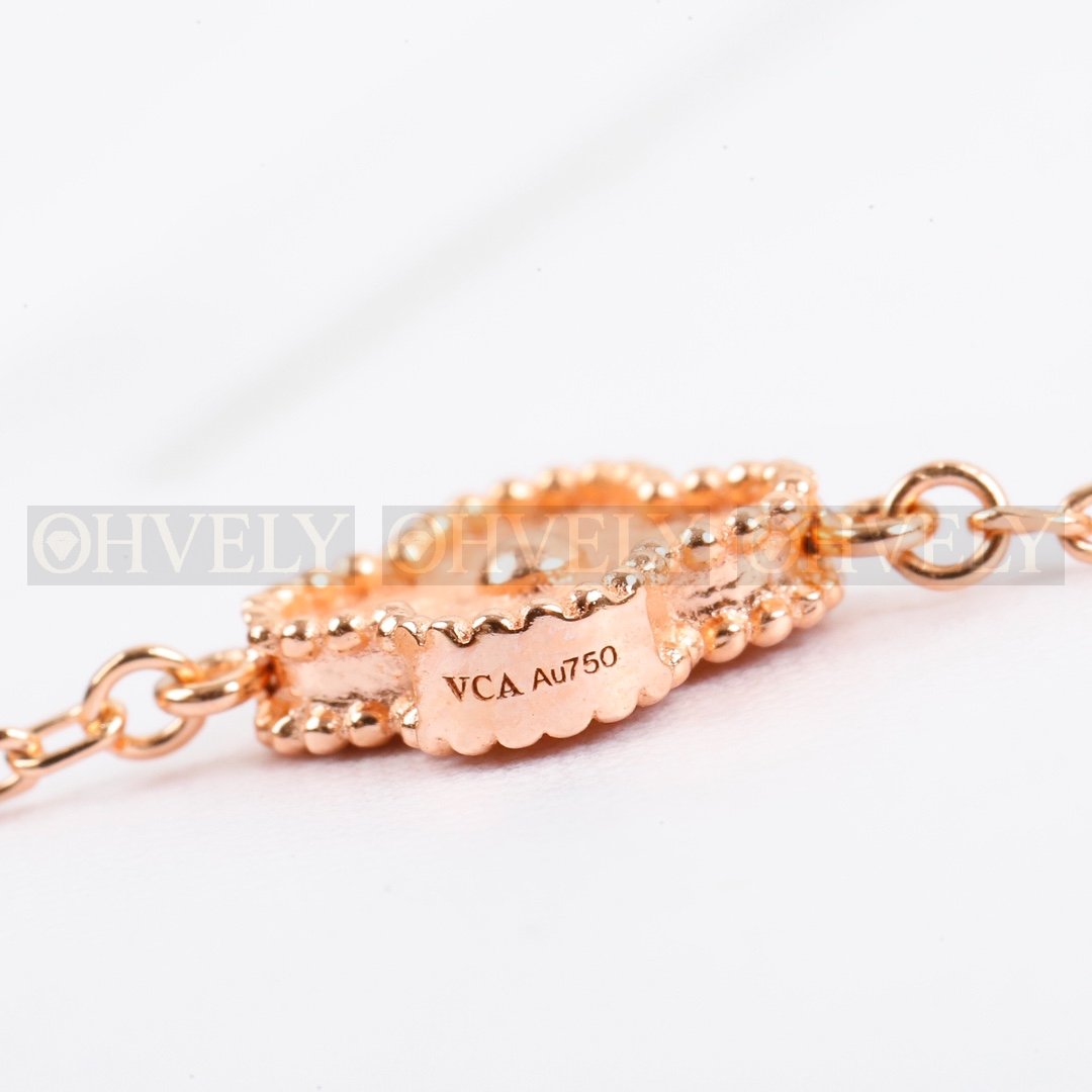 반클리프 아펠 Van Cleef & Arpels 빈티지 알함브라 브레이슬릿 ( 로즈골드 ) 상품 썸네일