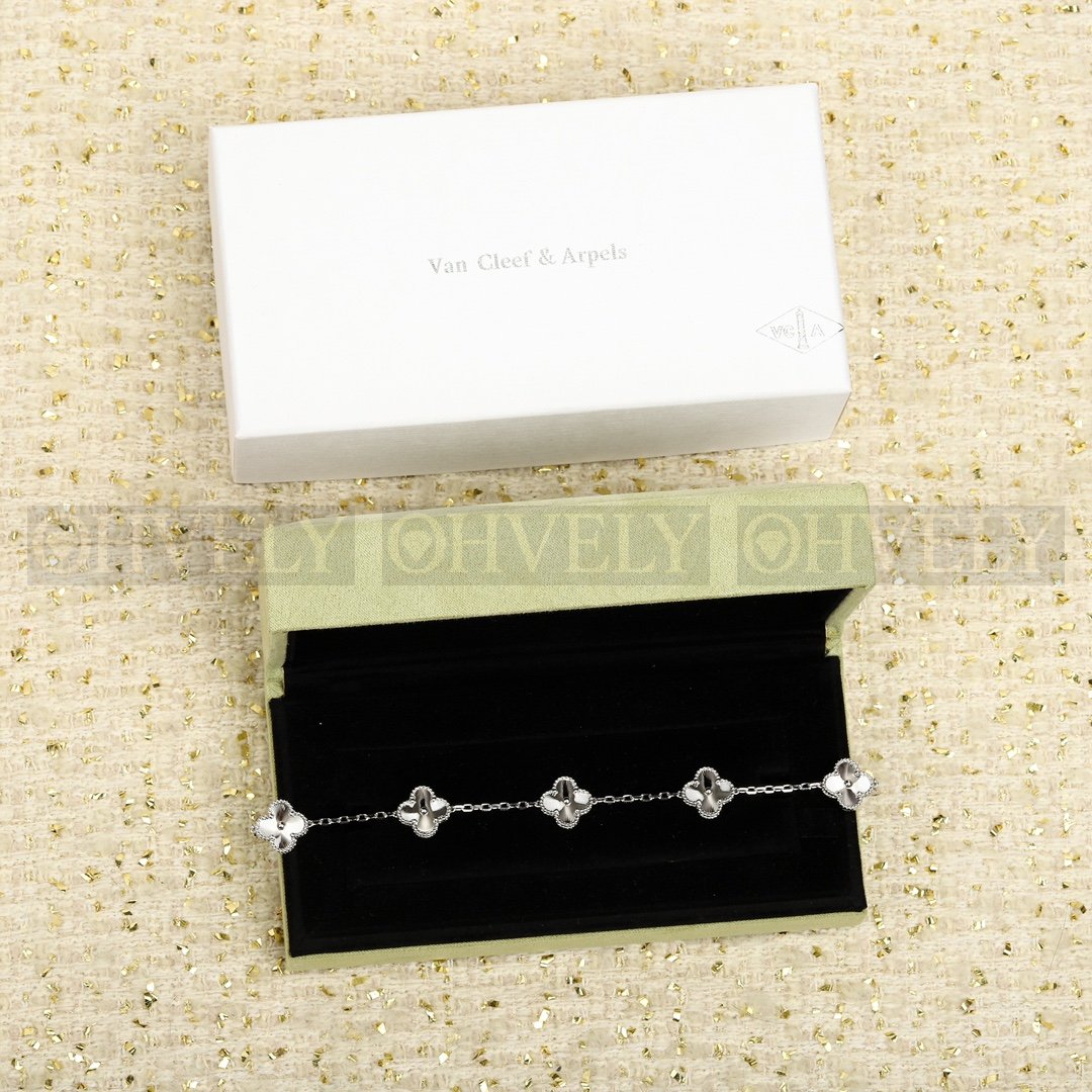반클리프 아펠 Van Cleef & Arpels 빈티지 알함브라 브레이슬릿 ( 실버 ) 상품 썸네일