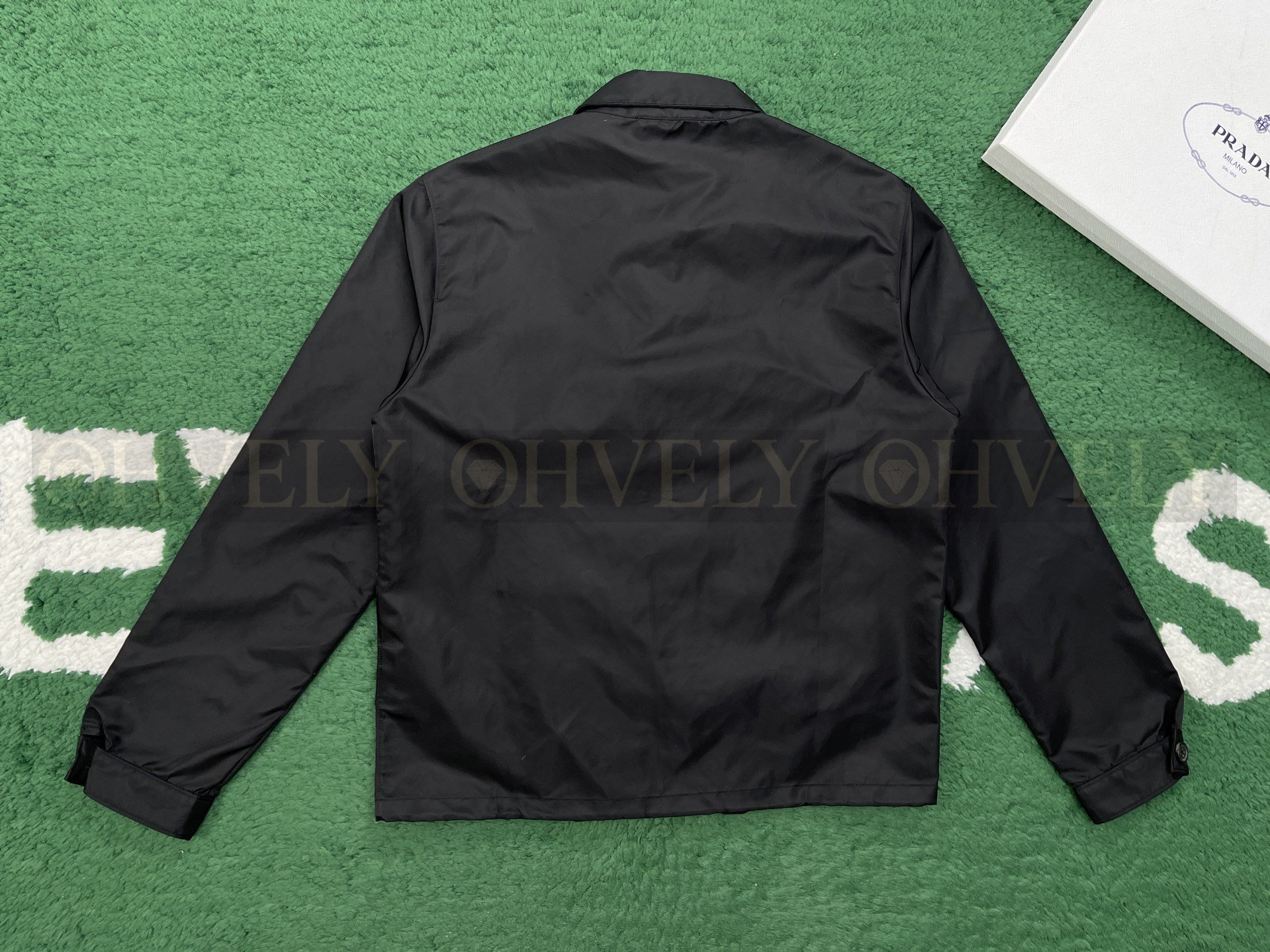 【 ZP버전 】프라다 리나일론 Re-Nylon 지퍼 재킷 상품 썸네일