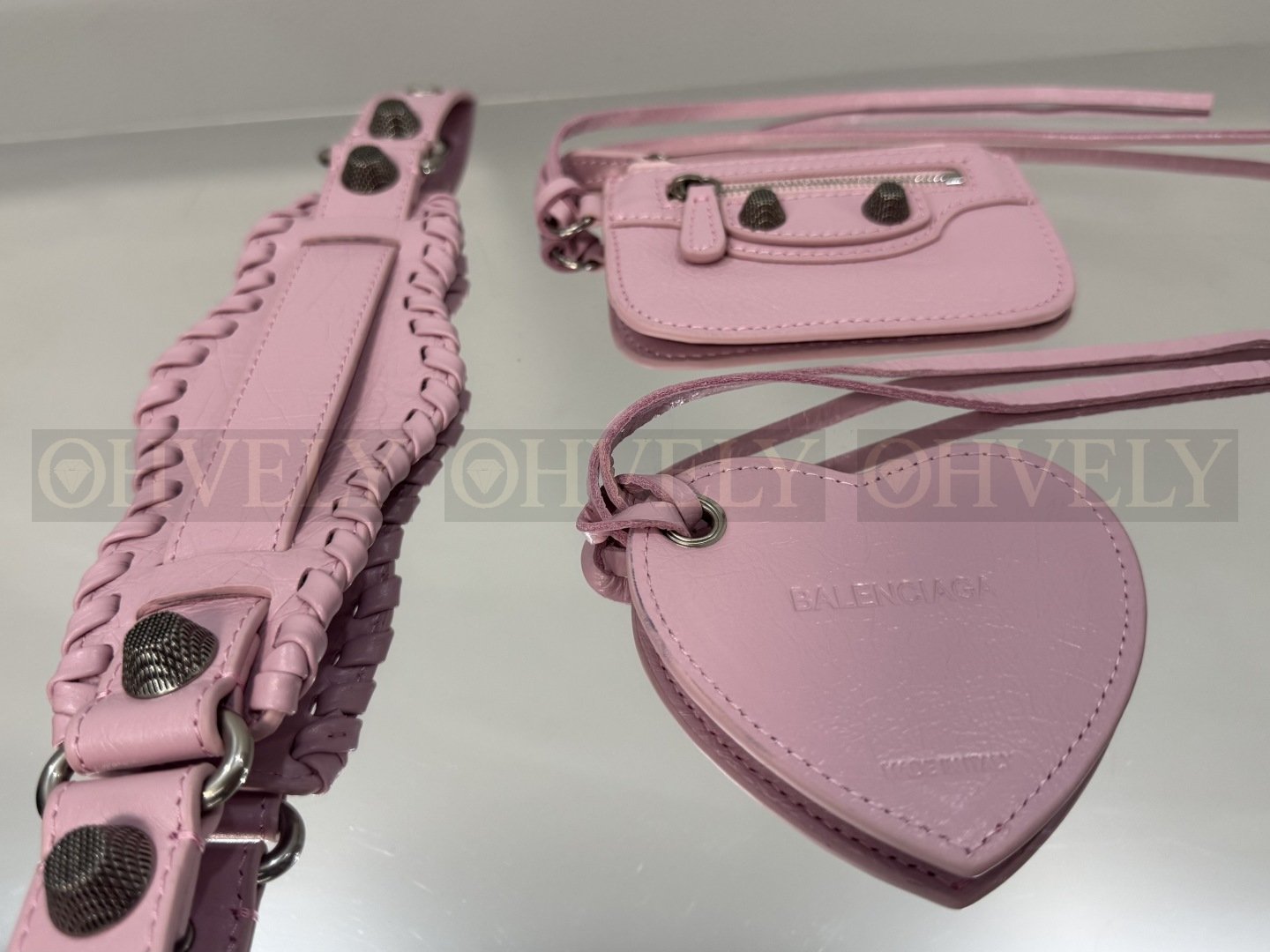 Balenciaga Le Cagole 스몰 숄더백(핑크) 상품 썸네일