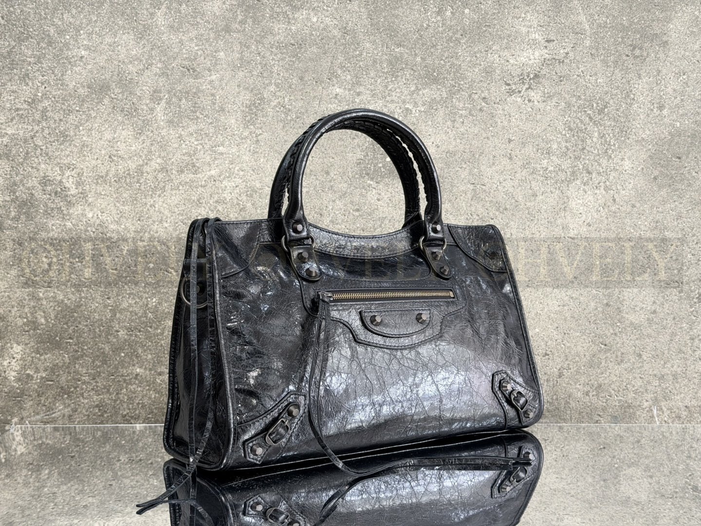 Balenciaga Le city 미디엄백(블랙)브라스장식 상품 썸네일