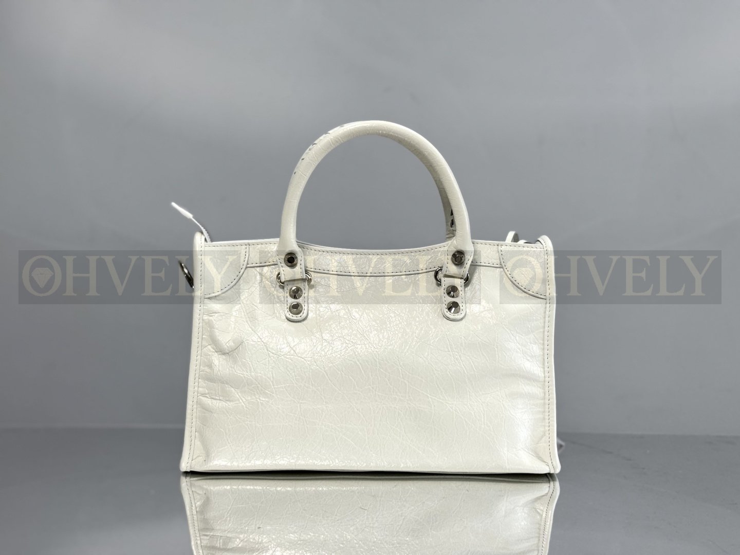 Balenciaga Le city 미디엄백(화이트)실버버클 상품 썸네일