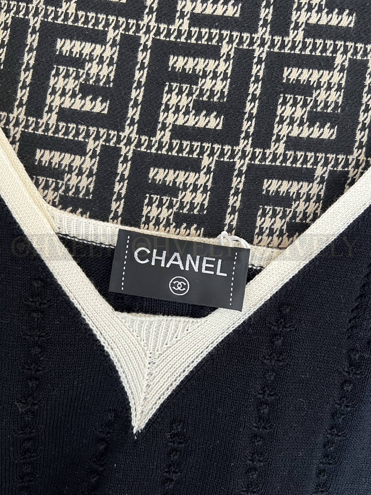 【 ZP버전 】Chanel 26p 캐시미어 탱크탑(블랙) 상품 썸네일