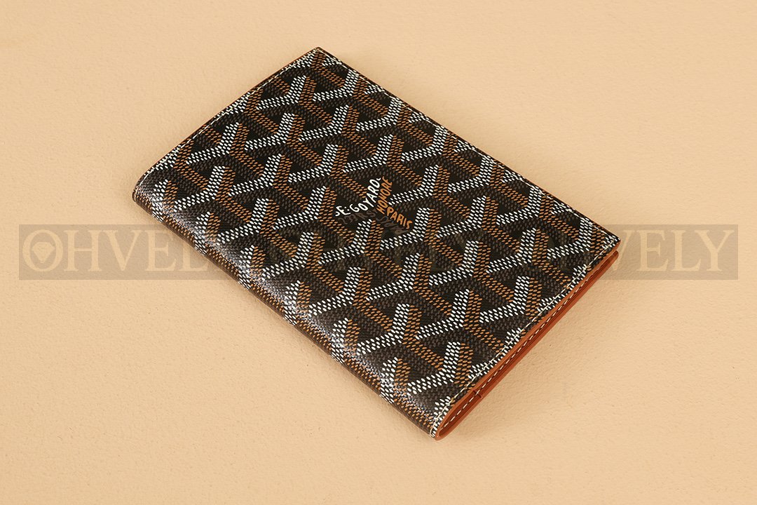 GOYARD 고야드 그르넬 여권 케이스 블랙 & 브라운 상품 썸네일