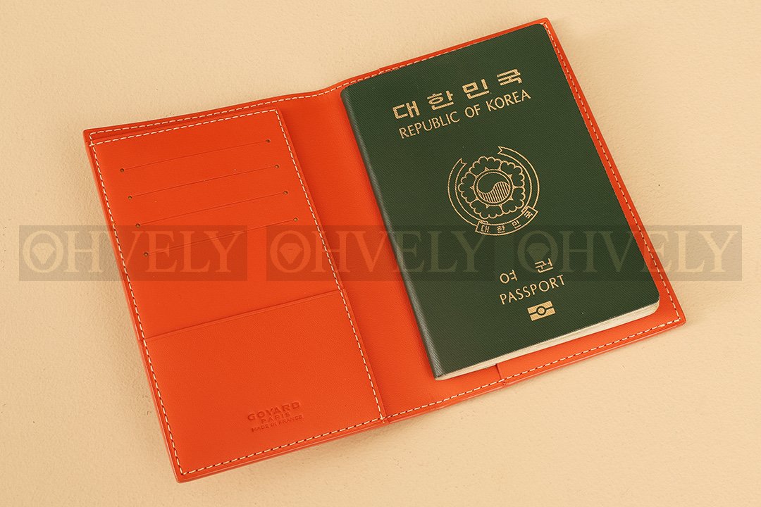 GOYARD 고야드 그르넬 여권 케이스 오렌지 상품 썸네일