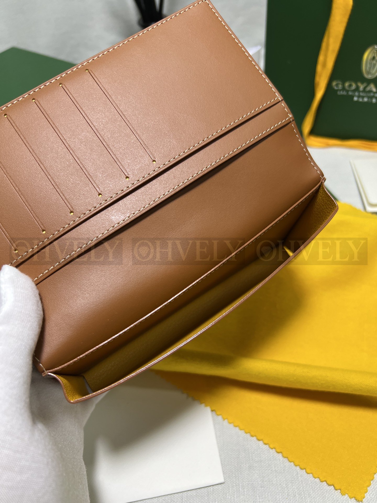 GOYARD 고야드 리슐리외 롱 수납 월렛 블랙 & 브라운 상품 썸네일