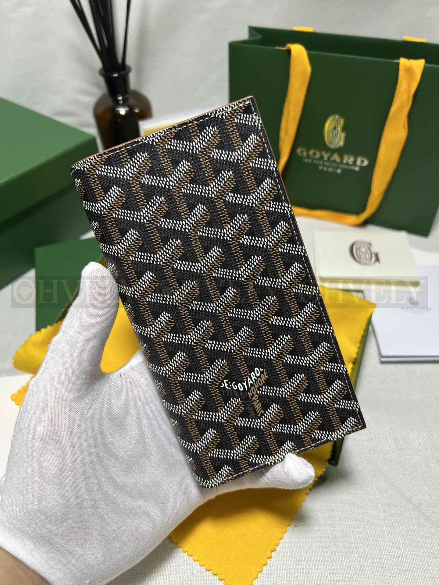 GOYARD 고야드 리슐리외 롱 수납 월렛 블랙 & 브라운 상품 썸네일