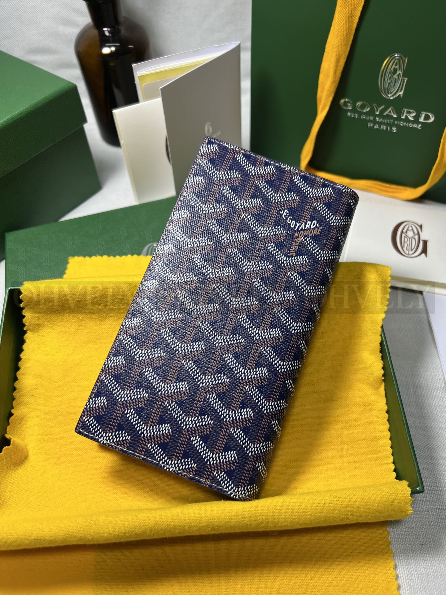 GOYARD 고야드 리슐리외 롱 수납 월렛 다크블루 상품 썸네일