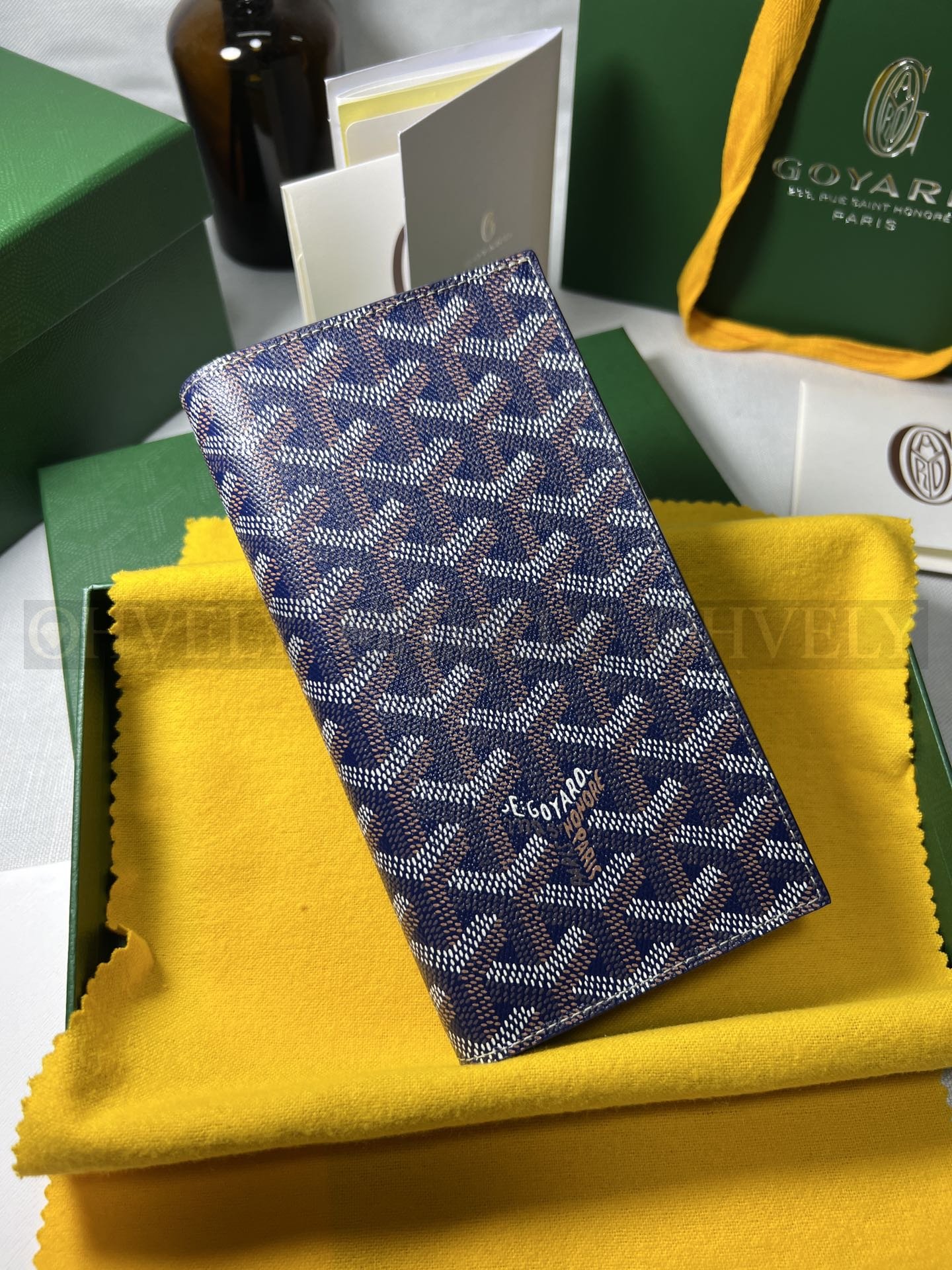 GOYARD 고야드 리슐리외 롱 수납 월렛 다크블루 상품 썸네일