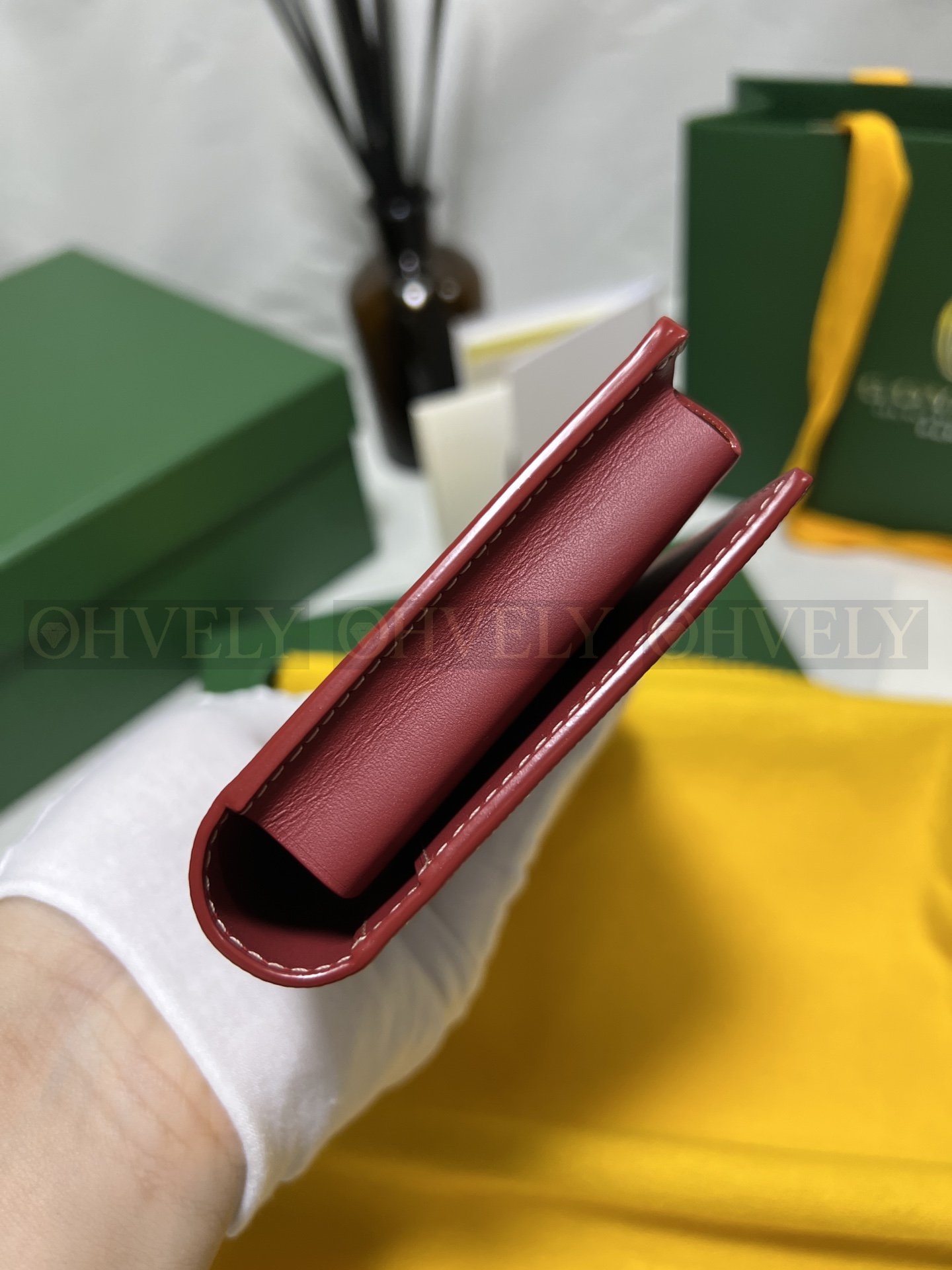 GOYARD 고야드 리슐리외 롱 수납 월렛 레드 상품 썸네일