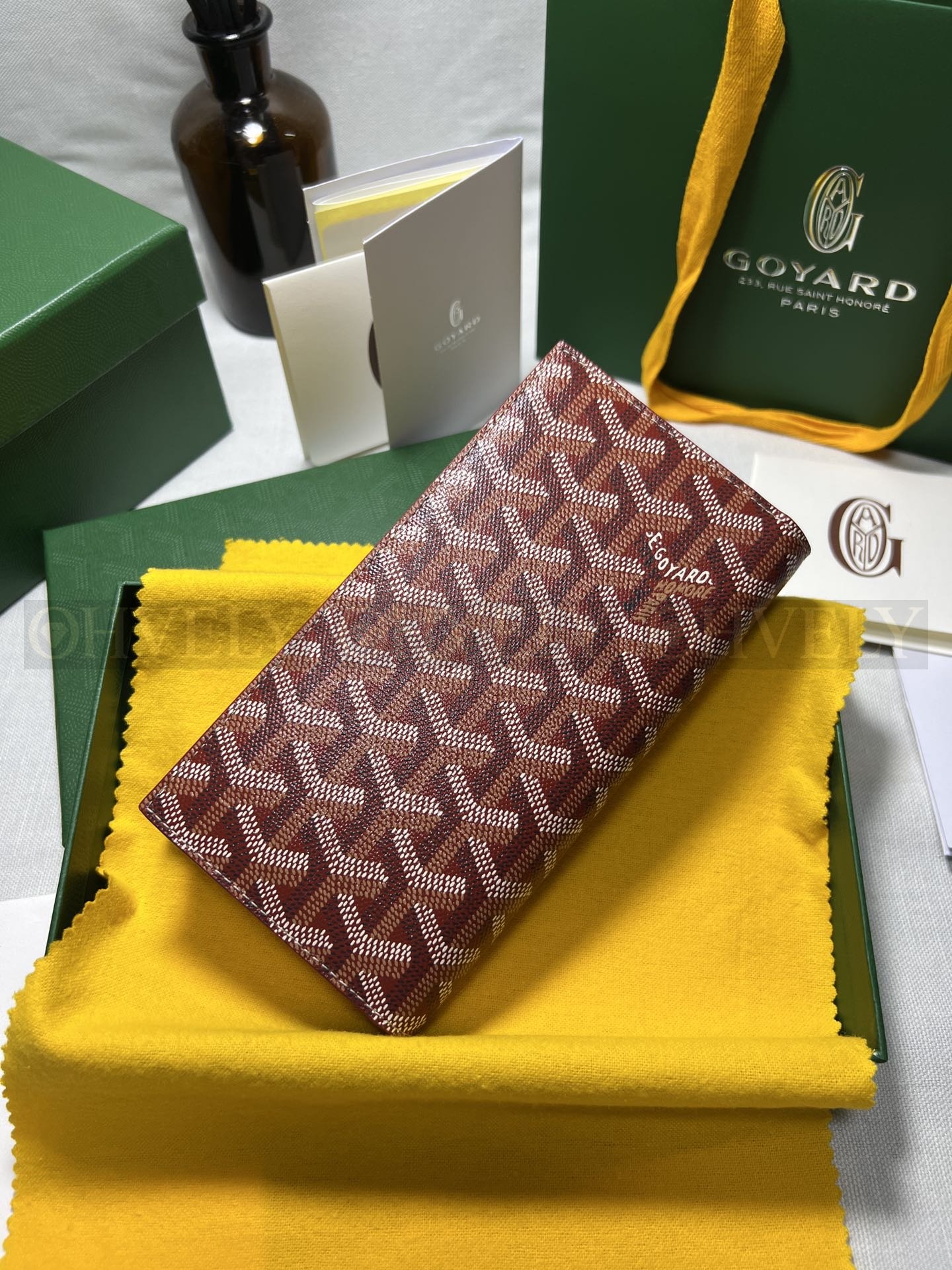 GOYARD 고야드 리슐리외 롱 수납 월렛 레드 상품 썸네일